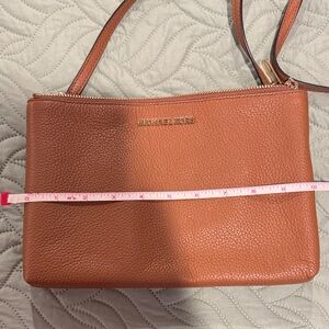 Michael Kors Brown Leather Crossbody Bag NWOT